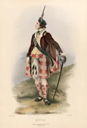 Menzies, aus The Clans of the Scottish Highlands, 1845
